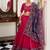 Pink Tasar Silk Gamthi Print Lehenga Choli With Blouse And Dupatta