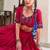 Pink Tasar Silk Gamthi Print Lehenga Choli With Blouse And Dupatta