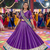 Lavender Chanderi Silk 5 Meter Flair Lehenga Choli Fully Stitched Ethnic Set