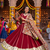 Maroon Chanderi Silk 5 Meter Flair Lehenga Choli Fully Stitched Ethnic Set