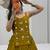 Olive Green Mirror Handwork Pure Cotton Navratri Lehenga Choli Set with Blouse