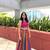 Multicolor Mirror Handwork Georgette Cotton Navratri Lehenga Choli Set with Blouse