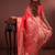 Rani soft silk blend zari paithani saree with unstitched blouse piece