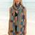 Women's bandhani printed multicolor cotton dupatta