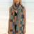 Women's bandhani printed multicolor cotton dupatta