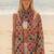 Women's bandhani printed multicolor cotton dupatta