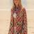 Women's bandhani printed multicolor cotton dupatta