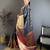 Navy blue kanjeevaram silk blend zari woven saree with unstitched blouse piece