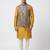 Multicolor intricate resham and zari embroidery silk blend mandarin collar nehru jacket men's waistcoat