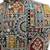 Multicolor intricate resham and zari embroidery silk blend mandarin collar nehru jacket men's waistcoat