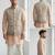 Light grey intricate embroidered silk blend nehru style men's waistcoat