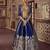 Blue Art Silk Heavy Embroidery Sequence work Lehenga Choli with Dupatta For Women