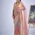 designer multicolor hand work zarkan embroidery silk saree