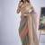 designer multicolor hand work zarkan embroidery silk saree