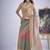 designer multicolor hand work zarkan embroidery silk saree
