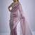 indian lavender zarkan butta handwork kanjivaram silk saree