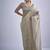 indian grey zarkan butta handwork kanjivaram silk saree