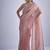 indian pink zarkan butta handwork kanjivaram silk saree
