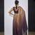 designer golden purple heavy zarkan hand work silk saree