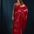 designer rani heavy zarkan hand work satin silk saree