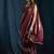 designer maroon heavy zarkan hand work satin silk saree