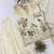Cream fendy embroidered kurta palazzo set with dupatta