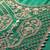 Ethnic motifs zari embroidered kurta with trousers & with dupatta