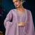 Ethnic motifs embroidered regular beads and stones kurta with trousers & dupatta