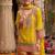 Embroidered sequinned kurti with sharara & dupatta