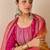 Women ethnic motifs regular kurta with trousers & with dupatta