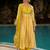 Women ethnic motifs embroidered anarkali kurta with trousers & dupatta