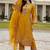 Women ethnic motifs embroidered regular mirror work kurta with trousers & with dupatta
