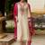Women ethnic motifs embroidered regular mirror work kurta with trousers & with dupatta