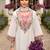 Women floral embroidered thread work pure cotton kurta & trousers with dupatta