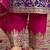 Women ethnic motifs embroidered regular thread work kurta with salwar & with dupatta