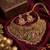 Handcrafted temple jewellery: intricate gold-plated choker set