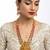 Traditional lakshmi temple necklace set with earrings gold-plated ethnic jewelry handcrafted