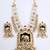 Handcrafted elephant motif gold-plated pearl necklace set - traditional ethnic jewelry for weddings & festivals