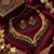 Handcrafted traditional gold-plated choker necklace set with pearl drops - ethnic jewelry for weddings