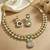 Handcrafted gold-plated kundan choker necklace set with earrings | traditional ethnic indian bridal jewelry for women