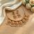 Handcrafted antique gold-plated ethnic necklace set & pearl drops | traditional indian jewelry