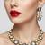 Traditional gold-plated kundan bridal necklace set with blue meenakari | ethnic handcrafted jewelry