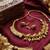 Antique gold south indian elephant temple choker necklace set with pearls | traditional ethnic bridal fashion jewelry