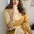 Mustard paithani palllu cotton jaquard casual wear saree