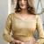 Beige paithani palllu cotton jaquard casual wear saree