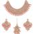 Kundan choker necklace set with earrings & maang tikka | indian bridal wedding & bollywood festival jewelry