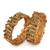 Antique gold plated temple jewelry bangles set | traditional indian bridal wedding bangles for women