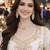 White chinon sharara salwar suit- Full stitched free size