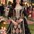 Black chinon sharara salwar suit- Full stitched free size