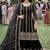 Black chinon sharara salwar suit- Full stitched free size